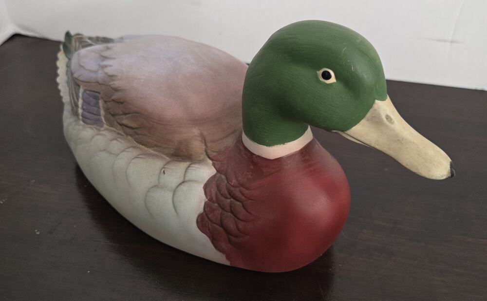 1983 Andrea by Sadek Porcelain Mallard Duck Figurine Figure #6735 Japan